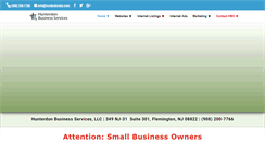 Desktop Screenshot of hunterdonbiz.com